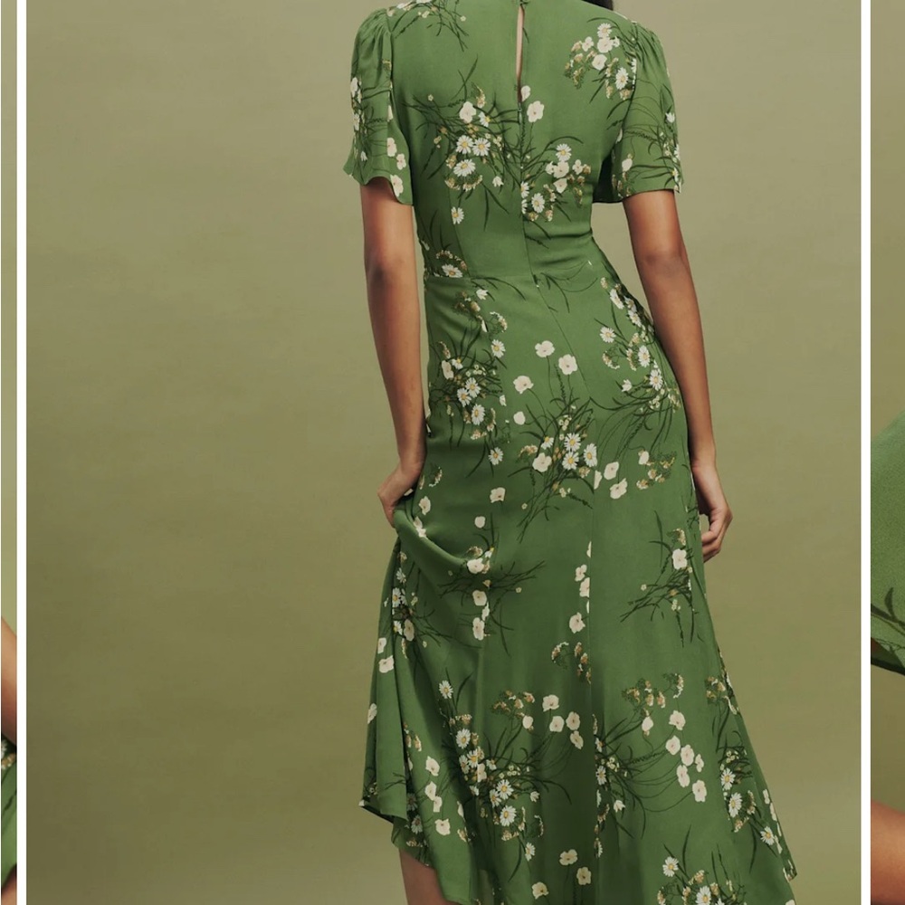 Reformation Lomita Roxana Floral Midi Dress - Picture 3 of 9